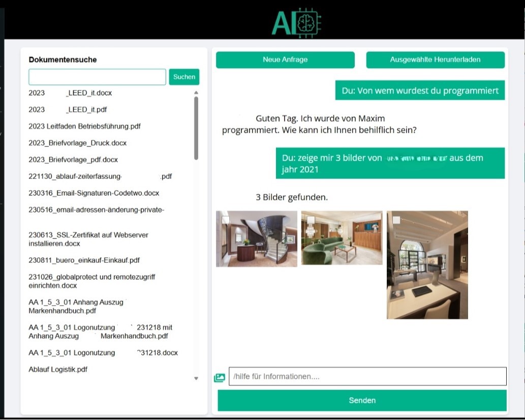 Intelligente Chatbot-Lösung